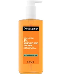 Neutrogena Clear & Defend 2% Salicylic Acid Face Wash 200ml