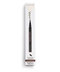Makeup Revolution Micro Brow Pen - Medium Brown