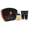 Giftset Lamborghini Invincibile Edt 125ml + Aftershave Balm 150ml + Shower Gel 150ml