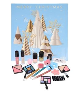 Zmile Cosmetics Beauty Advent Calendar Square '3D Christmas Trees'