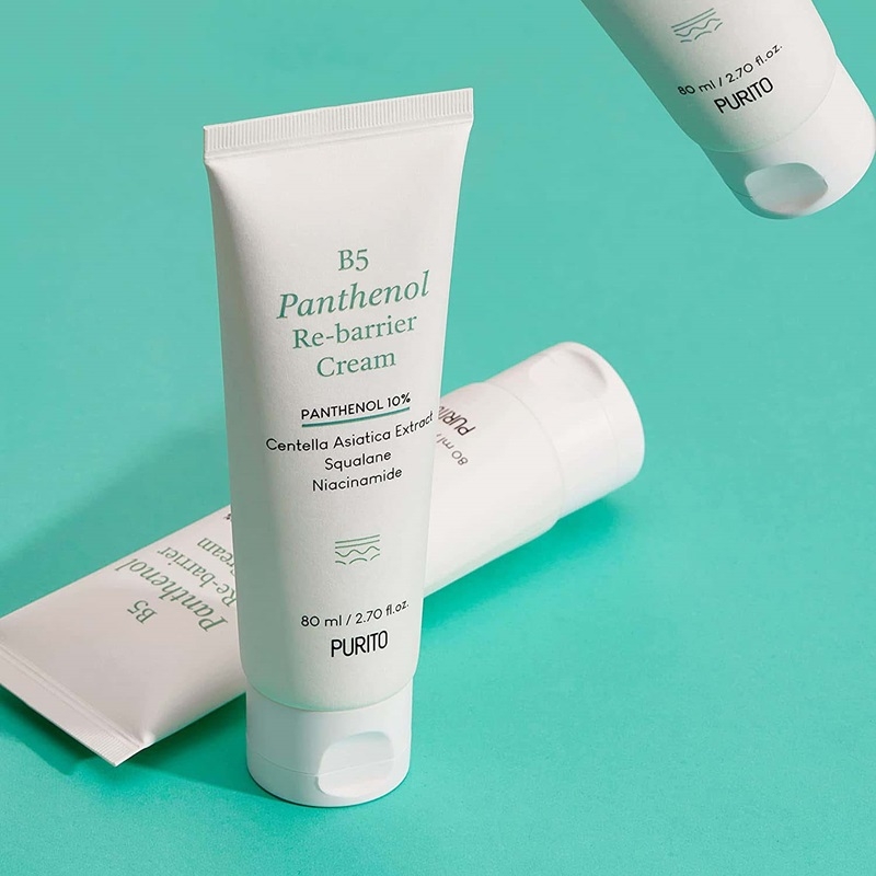 Purito B5 Panthenol Re-barrier Cream 80ml Purito B5 Panthenol Re-barrier Cream 80ml