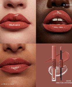 NYX PROF. MAKEUP Shine Loud Pro Pigment Lip Shine - Ambition Statement