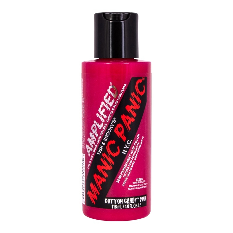 Manic Panic Amplified Cotton Candy Pink Manic Panic Amplified Cotton Candy Pink