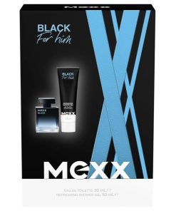 Giftset Mexx Black Man Edt 30ml + Shower Gel 50ml