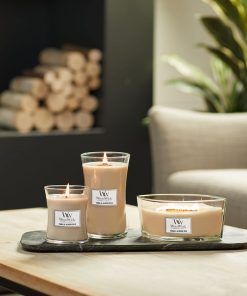 WoodWick Ellipse - Tonka & Almond Milk
