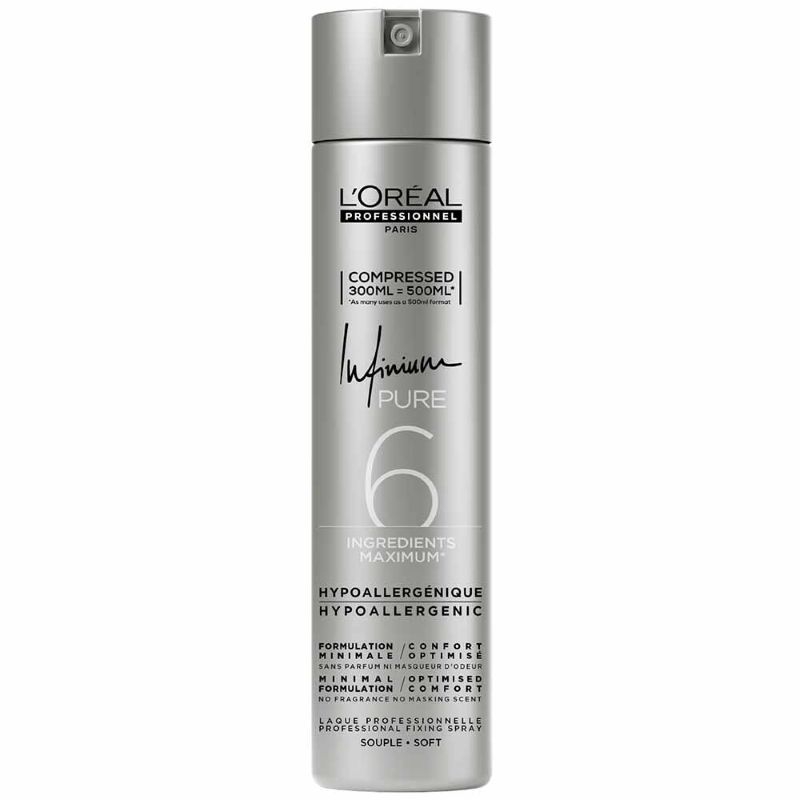 L'Oréal Infinium Pure Soft Hairspray 300ml L'Oréal Infinium Pure Soft Hairspray 300ml
