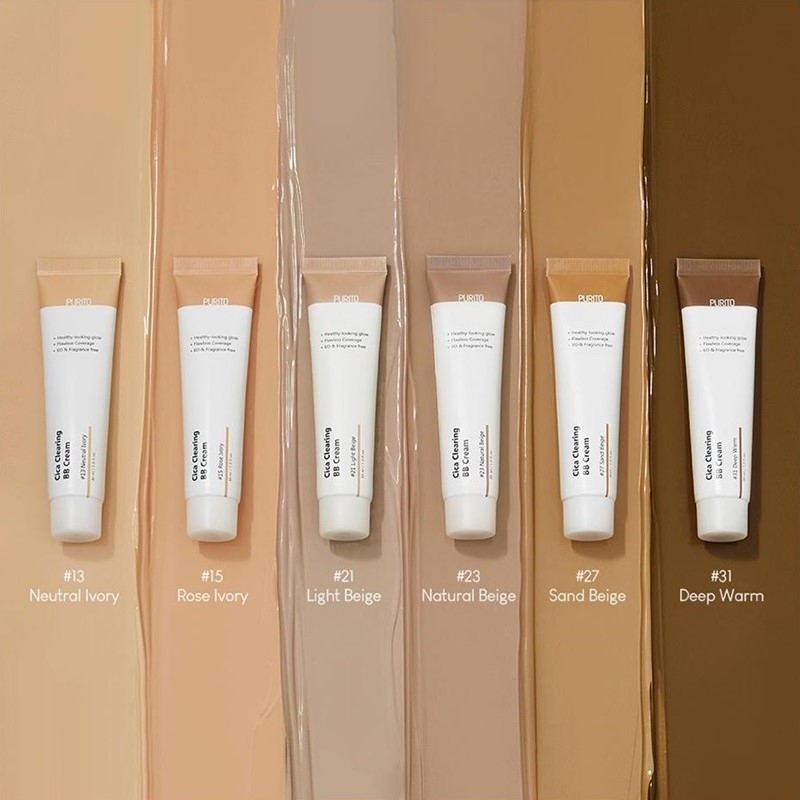 Purito Cica Clearing BB Cream #21 Light Beige 30ml Purito Cica Clearing BB Cream #21 Light Beige 30ml