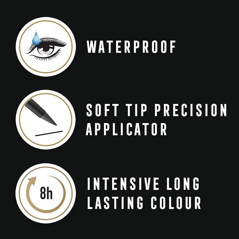 Max Factor Colour X-Pert Waterproof Eyeliner 01 Deep Black Max Factor Colour X-Pert Waterproof Eyeliner 01 Deep Black