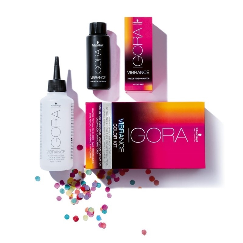 Schwarzkopf Professional Igora Vibrance Kit 4-46 Medium Brown Beige Chocolate Schwarzkopf Professional Igora Vibrance Kit 4-46 Medium Brown Beige Chocolate