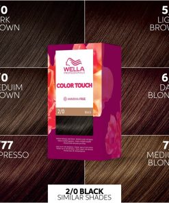 Wella Color Touch Pure Naturals 2/0 Black