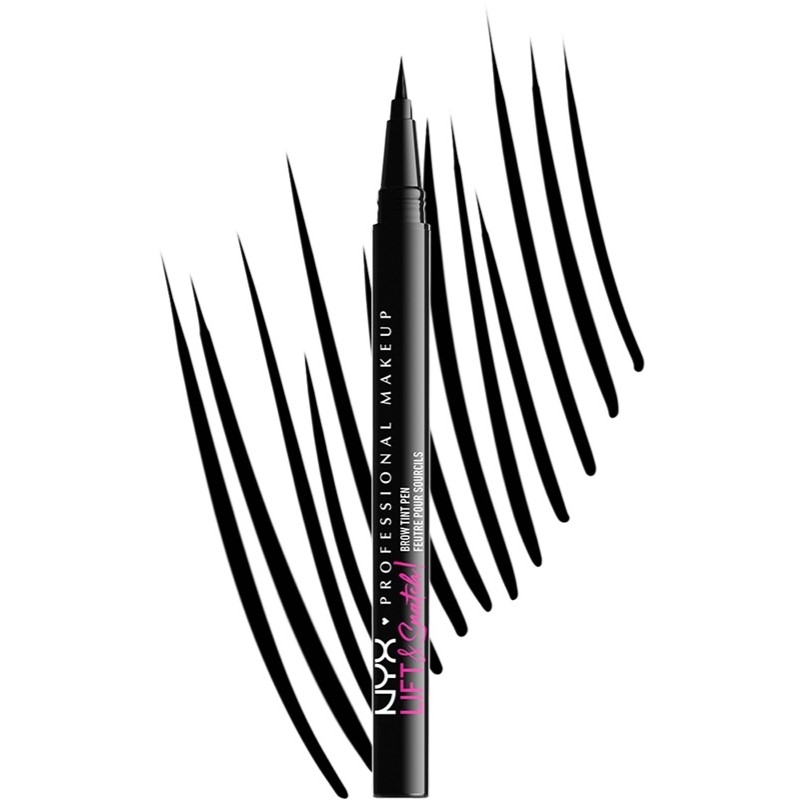NYX PROF. MAKEUP Lift N Snatch Brow Tint Pen - Black NYX PROF. MAKEUP Lift N Snatch Brow Tint Pen - Black