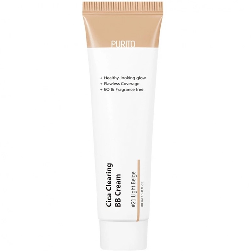Purito Cica Clearing BB Cream #21 Light Beige 30ml Purito Cica Clearing BB Cream #21 Light Beige 30ml