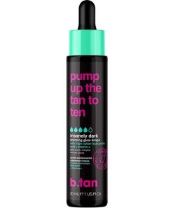 b.tan Pump Up The Tan To Ten Bronzing Glow Drops 30ml