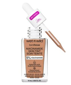 Wet n Wild Bare Focus Niacinamide Skin Tint 32ml - Amber Beige