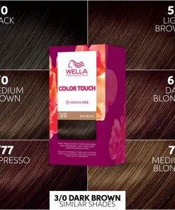 Wella Color Touch Pure Naturals 3/0 Dark Brown