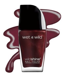 Wet n Wild Wild Shine Nail Color Burgundy Frost