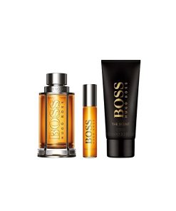 Giftset Boss The Scent Edt 100ml + Shower Gel 100ml + Edt 10ml