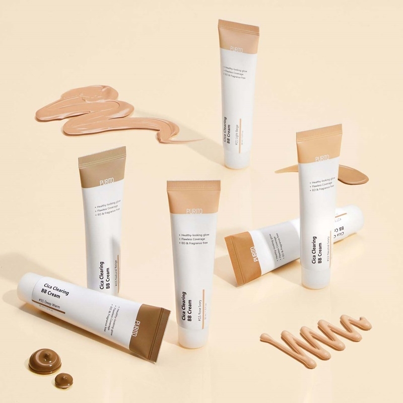 Purito Cica Clearing BB Cream #21 Light Beige 30ml Purito Cica Clearing BB Cream #21 Light Beige 30ml