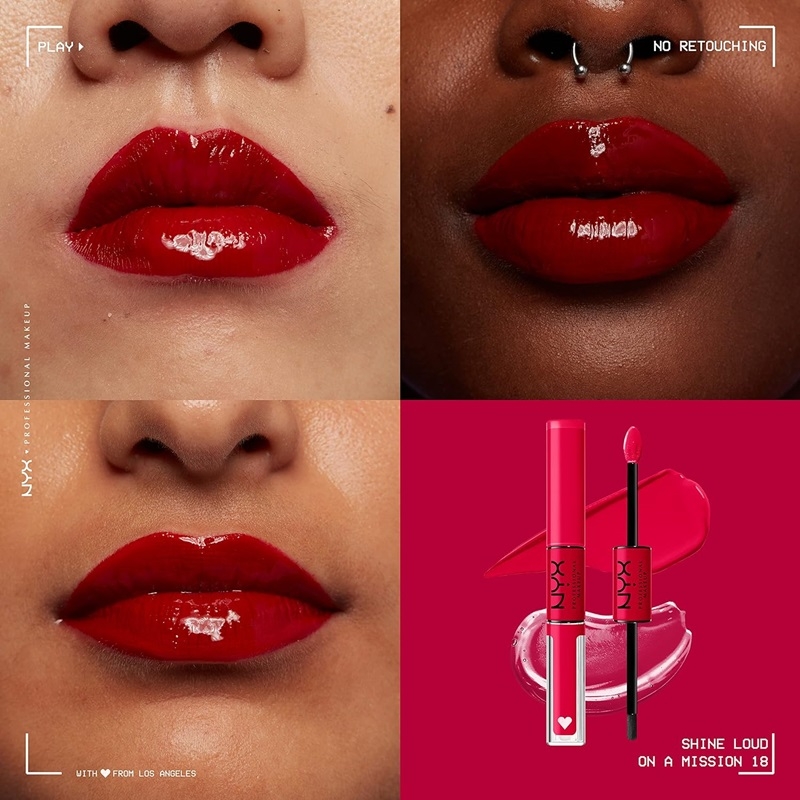 NYX PROF. MAKEUP Shine Loud Pro Pigment Lip Shine - On A Mission NYX PROF. MAKEUP Shine Loud Pro Pigment Lip Shine - On A Mission