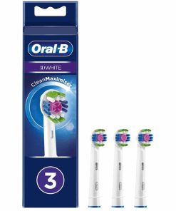 Oral-B 3D White Clean Max Toothbrush Head 3pc