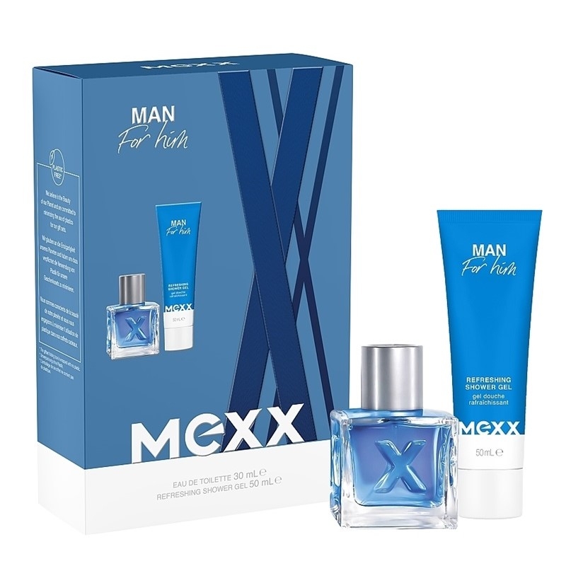 Giftset Mexx Man Edt 30ml + Shower Gel 50ml Giftset Mexx Man Edt 30ml + Shower Gel 50ml
