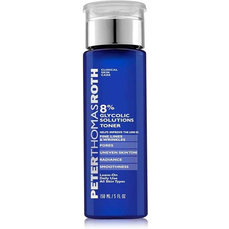 Peter Thomas Roth 8% Glycolic Solutions Toner 150ml Peter Thomas Roth 8% Glycolic Solutions Toner 150ml