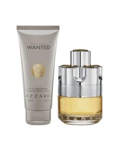 Giftset Azzaro Wanted Edt 100ml + 100ml Hair & Body Shampoo