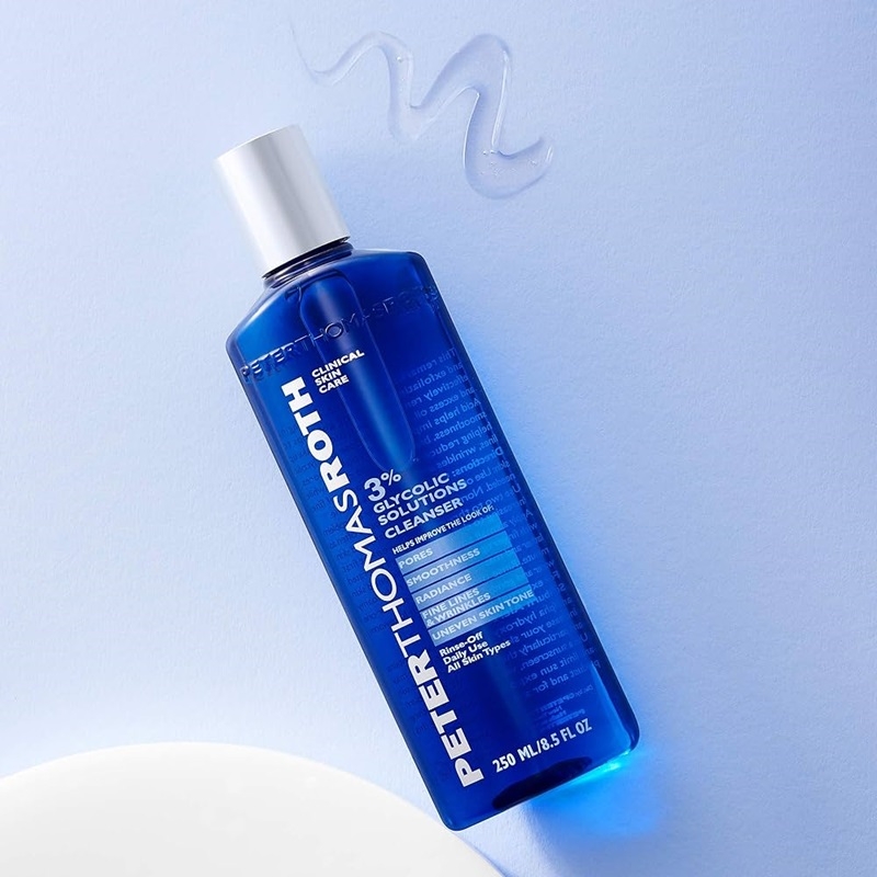 Peter Thomas Roth 3% Glycolic Solutions Cleanser 250ml Peter Thomas Roth 3% Glycolic Solutions Cleanser 250ml