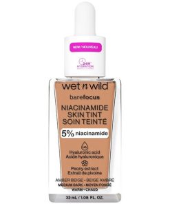 Wet n Wild Bare Focus Niacinamide Skin Tint 32ml - Amber Beige
