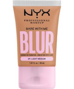 NYX PROF. MAKEUP Bare With Me Blur Tint Foundation 30ml 09 Light Medium