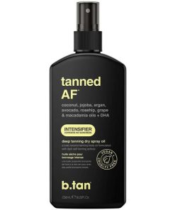 b.tan Tanned AF Intensifier Deep Tanning Dry Spray Oil 236ml