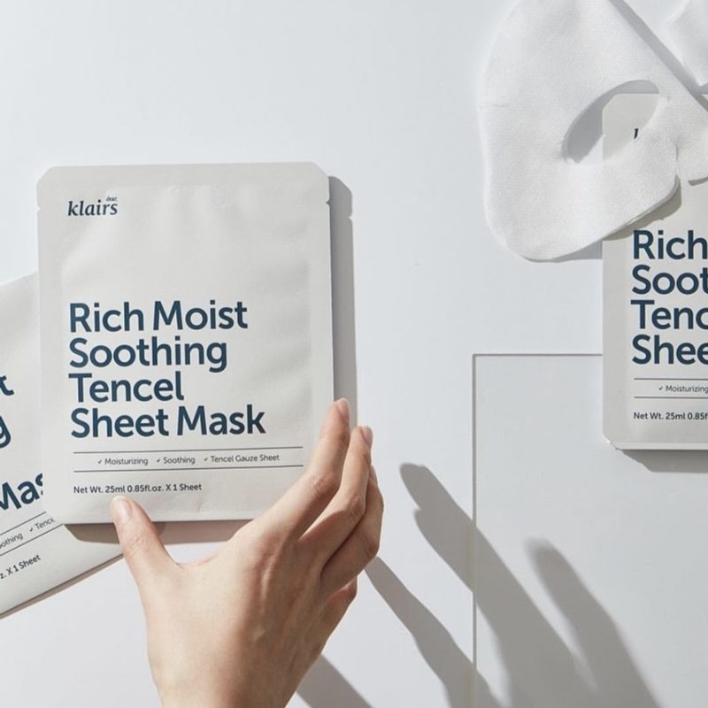 Klairs Rich Moist Soothing Tencel Sheet Mask 25ml Klairs Rich Moist Soothing Tencel Sheet Mask 25ml