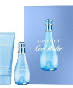 Giftset Davidoff Cool Water Woman Edt 30ml + Body Lotion 75ml