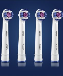 Oral-B 3D White Toothbrush Head 4pc