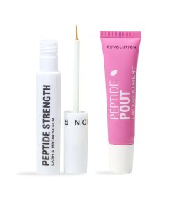 Makeup Revolution Peptide Power Lash and Lip Duo Gift Set