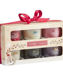 Giftset Yankee Candle Snow Globe Wonderland 6 Filled Votive