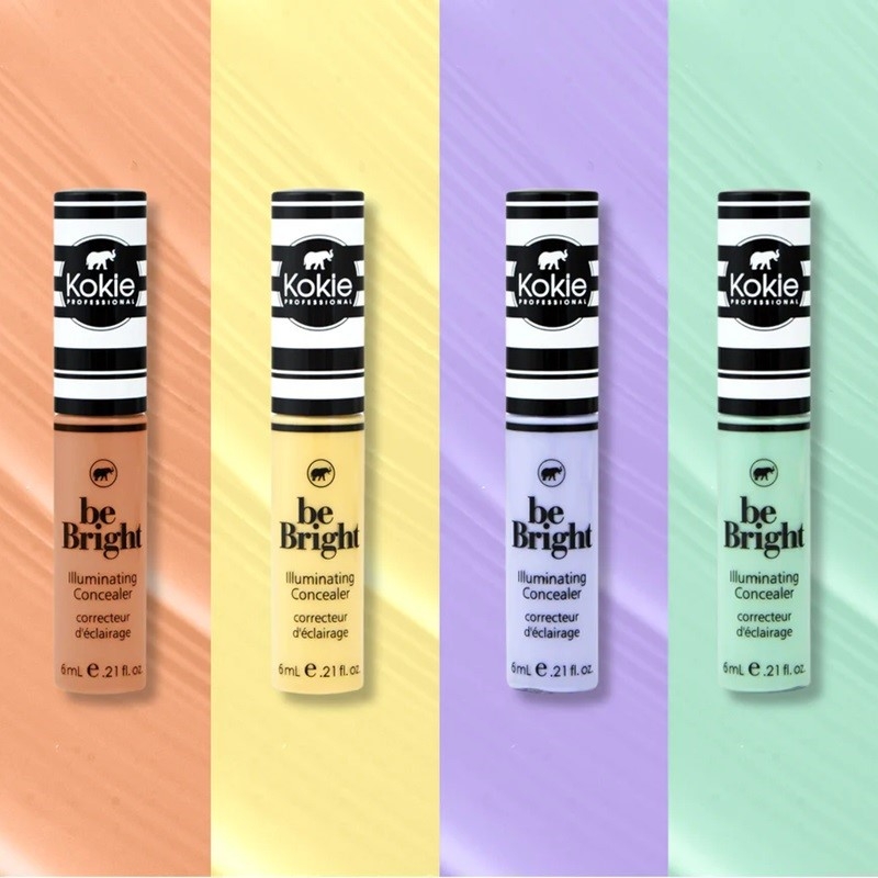 Kokie Be Bright Illuminating Concealer Color Correct - Yellow Kokie Be Bright Illuminating Concealer Color Correct - Yellow