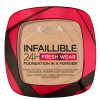 L'Oreal Infaillible 24h Fresh Wear Powder Foundation Golden Beige 140