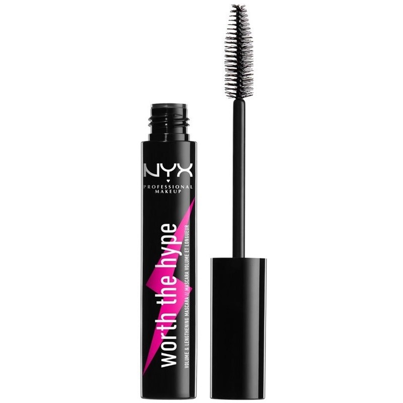 NYX PROF. MAKEUP Worth The Hype Volumizing & Lengthening Mascara Black/Noir NYX PROF. MAKEUP Worth The Hype Volumizing & Lengthening Mascara Black/Noir