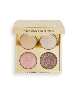 Makeup Revolution PRO Crystal Eye Quad Champagne Crystal