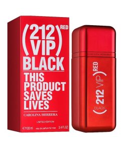 Carolina Herrera 212 VIP Black Red for Men Edp 100ml