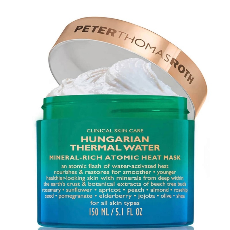 Peter Thomas Roth Hungarian Thermal Water Mineral-Rich Atomic Heat Mask 150ml Peter Thomas Roth Hungarian Thermal Water Mineral-Rich Atomic Heat Mask 150ml