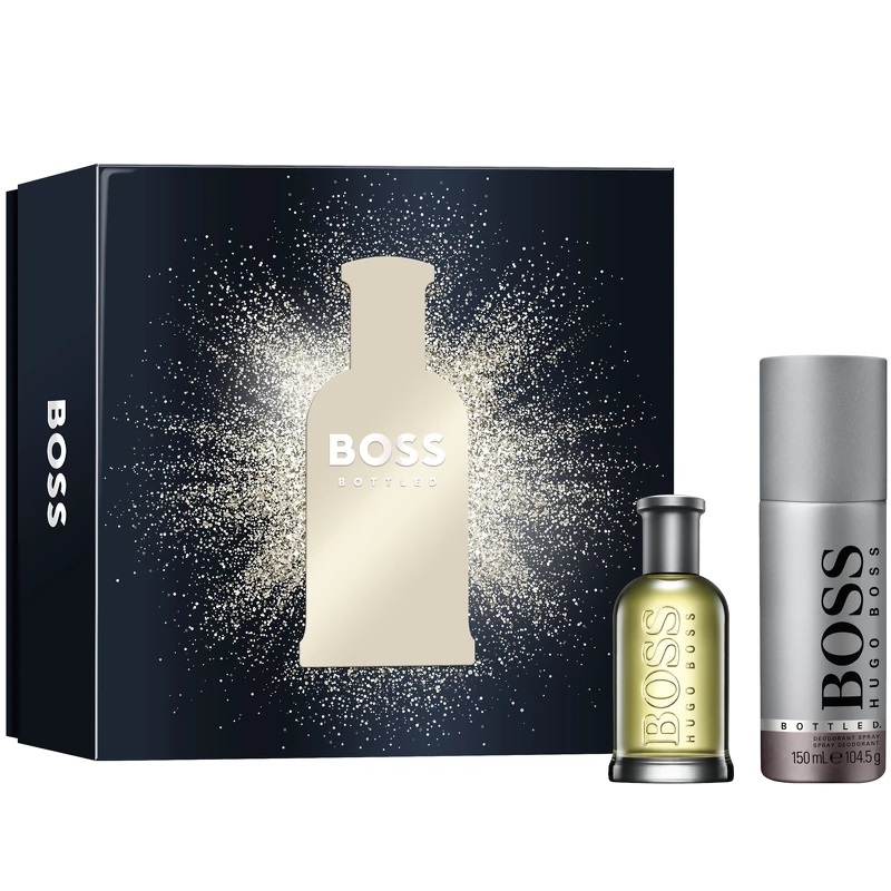 Giftset Hugo Boss Bottled Edt 50ml + Deo Spray 150ml Giftset Hugo Boss Bottled Edt 50ml + Deo Spray 150ml