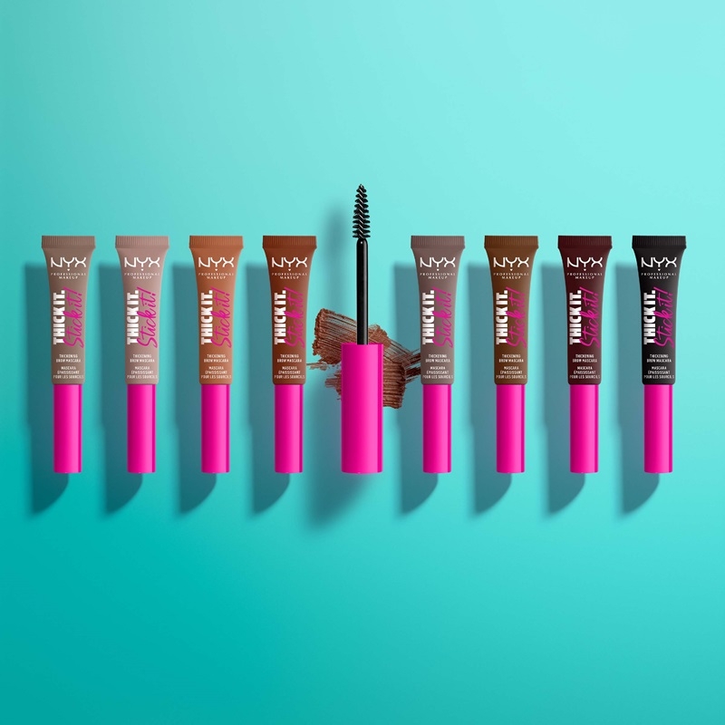 NYX PROF. MAKEUP Thick it. Stick it! Brow Mascara - Cool Blonde NYX PROF. MAKEUP Thick it. Stick it! Brow Mascara - Cool Blonde