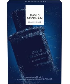 Giftset David Beckham Classic Blue Edt 50ml + Shower Gel 200ml