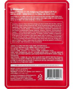 By Wishtrend Natural Vitamin 21.5% Enhancing Sheet Mask