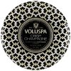 Voluspa 3-Wick Candle Decorative Tin Crisp Champagne 340g