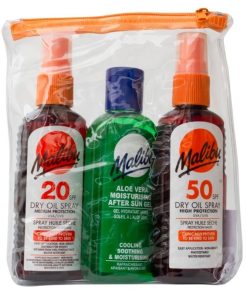 Malibu Dry Oil SPF20 & SPF50 + After Sun 3-pack