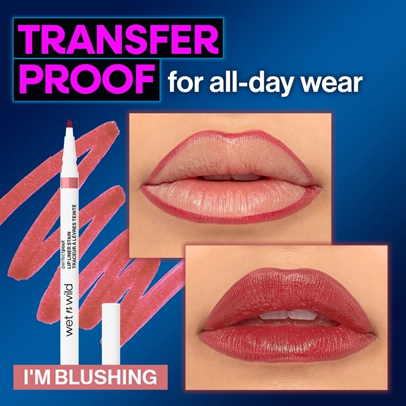 Wet n Wild Perfect Pout Lip Liner Stain I'm Blushing Wet n Wild Perfect Pout Lip Liner Stain I'm Blushing