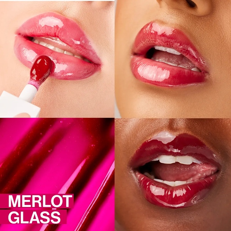 Wet n Wild Lip Oil Merlot Glass 7.11ml Wet n Wild Lip Oil Merlot Glass 7.11ml